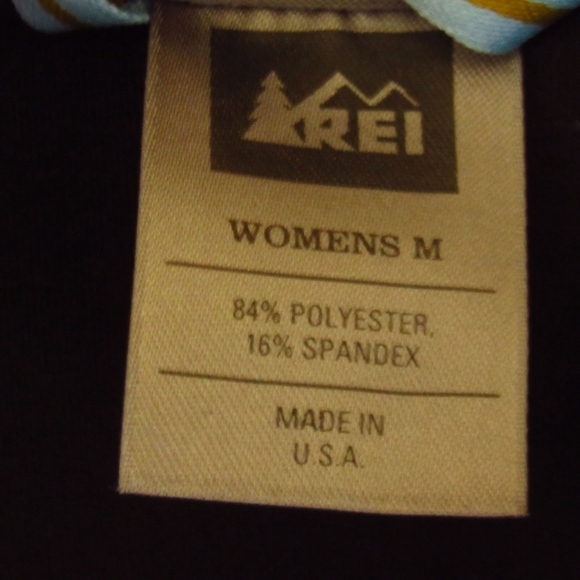 REI Black/Gray Half-Zip Performance Stretch Jacket M - Picture 4 of 5